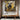 Abstract expressionist oil painting of a powerful bull in golden tones
