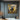 Abstract expressionist oil painting of a powerful bull in golden tones