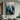 Abstract Cityscape Oil Painting Phantom Metropolis in Blue and Orange