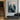 Abstract Cityscape Oil Painting Phantom Metropolis in Blue and Orange