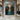 Abstract Cityscape Oil Painting Golden Dusk Skyline in Gold and Teal
