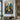 Abstract Cityscape Oil Painting in Blue and Ochre