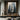 Minimalist Abstract Painting with Two Monochrome Human Figures in Contrast