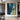 Abstract Figurative Couple Canvas Painting in Blue Yellow and Cream