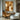 Abstract geometric oil painting with angular white shapes contrasting against rich brown textures, visible brushstrokes on linen canvas, modern earth tone artwork.?