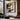 Abstract geometric portrait with muted earth tones and minimalist architectural blocks