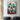 Abstract Graffiti Style Dog Painting in Whimsical Bright Colors