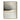 Abstract oil painting with layered gray tones, central metallic vein dividing charcoal upper zone and pale gray base, warm umber flecks and drip textures visible.