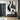 Abstract Minimalist Black and White Oil Painting with Flowing Organic Shapes