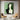 Abstract Minimalist Figurative Oil Painting in Green and Black