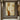 Abstract minimalist painting with two intertwined faceless figures in beige and caramel tones