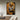 Bold Abstract Female Portrait in Gold and Black Street Art Style