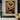 Bold Abstract Female Portrait in Gold and Black Street Art Style