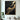 Abstract Textured Oil Painting in Black and Metallic Gold