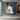 Abstract Textured Horse Canvas Wall Art in Blue and Gold