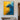 "Azure & Gold Dream" abstract expressionist painting with thick impasto textures, featuring a vibrant contrast of sunny yellow and rich blue hues, possibly depicting a serene animal form.