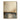 "Beige & Gold Horizon" minimalist abstract oil painting featuring a textured horizon line with metallic gold accents, separating a light beige upper area from a darker, textured lower section.