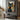 Hand-painted expressionist black cat portrait in graffiti color style