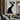 Black And White Textured Abstract Oil Painting With Flowing Palette Knife Lines