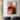 Bold Abstract Wall Art With Red And Orange Color Blocks