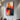 Bold Abstract Wall Art With Red And Orange Color Blocks