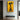 Playful Cartoon Dog Painting in Yellow and Black Color Scheme
