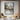 Metallic abstract cityscape painting with golden lights and water reflections