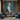 Classic Hand-Painted Oil Portrait of Blonde Girl with Blue Dress
