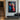 Vibrant Abstract Painting Of A Colorful Cat Looking Up