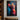 Vibrant Abstract Painting Of A Colorful Cat Looking Up