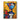 Colorful Abstract Portrait Wall Art in Cubist Style Featuring a Bold Female Figure