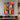 Colorful Geometric Abstract Portrait Canvas in Bold Modern Style