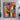 Colorful Geometric Abstract Portrait Canvas in Bold Modern Style