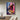 Colorful Impressionist Painting of a Paris Street Cafe Scene with Tables and Sunlight