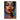 Abstract oil painting of woman smoking cigar, vivid palette knife portrait with bold colors and sensual mood on canvas