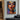 Abstract oil painting of woman smoking cigar, vivid palette knife portrait with bold colors and sensual mood on canvas