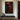 Hand-painted abstract oil painting of a warrior in red cloak and armor, dramatic figure portrait with dark background and gold accents