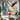 square colorful drip painting with red, blue, yellow, and black strokes in Pollock style