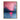 Original abstract oil painting "Ethereal Echoes" featuring dynamic strokes of vibrant pink and deep indigo blue, creating an atmospheric modern artwork.