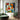 Sonarart Original abstract pop-style oil painting of a bold female face in vibrant colors