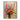 Oil painting of a vibrant floral bouquet in glass vase with thick impasto petals in pink, orange, and purple, loose brushstrokes in ivory background.