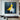 Golden Draped Silence abstract figurative original oil painting in yellow and blue tones