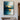 "Golden Fjord Glow" abstract landscape oil painting featuring textured teal and dark forms illuminated by bold metallic gold highlights and reflections, against a light, atmospheric background.