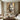 hand-painted oil portrait of Buddha face with golden background in wabi sabi style, peaceful vertical wall art for zen and mindful spaces