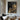 Abstract oil painting of flowing golden waves with metallic texture, crashing against a stark black canvas background, minimalist seascape with dynamic brushstrokes.
