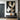 "Harmonious Neutrals" abstract oil painting featuring a minimalist composition of interlocking solid shapes in serene greige (grey/beige), white, and black neutral tones.