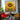 Original sunflower impasto painting with vibrant yellow tones and heavy texture