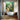 Impressionist Landscape Oil Painting with Green Hills and Rustic Village Scene