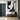 Minimalist Abstract Oil Painting in Black and White with Curved Textured Lines