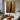 Minimalist Abstract Bronze and Black Canvas Art for Modern Interiors